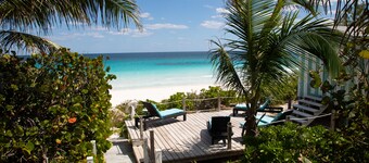 KELLY KREST, BEACH FRONT WITH STUNNING VIEWS OF GORGEOUS PINK SANDS BEACH