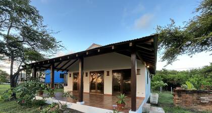 Oceanfront Escape: 2BR Bungalow on Nicaragua’s Treasure Beach