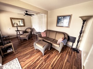 Televisio, DVD-soitin, kirjoja