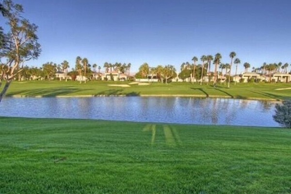 Million Dollar View from 1 of your 2 patios. 7th hole view from tee to pin.