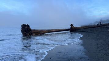 Am Strand, Strandtücher