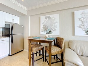 Interior - Newly Renovated Oceanfront 1BR - Top Floor Center with Amazing Views. (Daytona Beach Shores)
