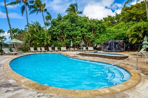 Pool - Regency Villas 120 - Luxury 3BR Poipu Kai Condo | Pool, Lanais & Central AC (Koloa)
