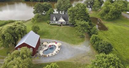 Multi-Generational Waterfront Retreat with Pool!