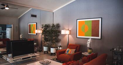 Modernist 1 Br, 2 Ba Condo In The Raquet Club Colony! Palm Springs City ID #1814