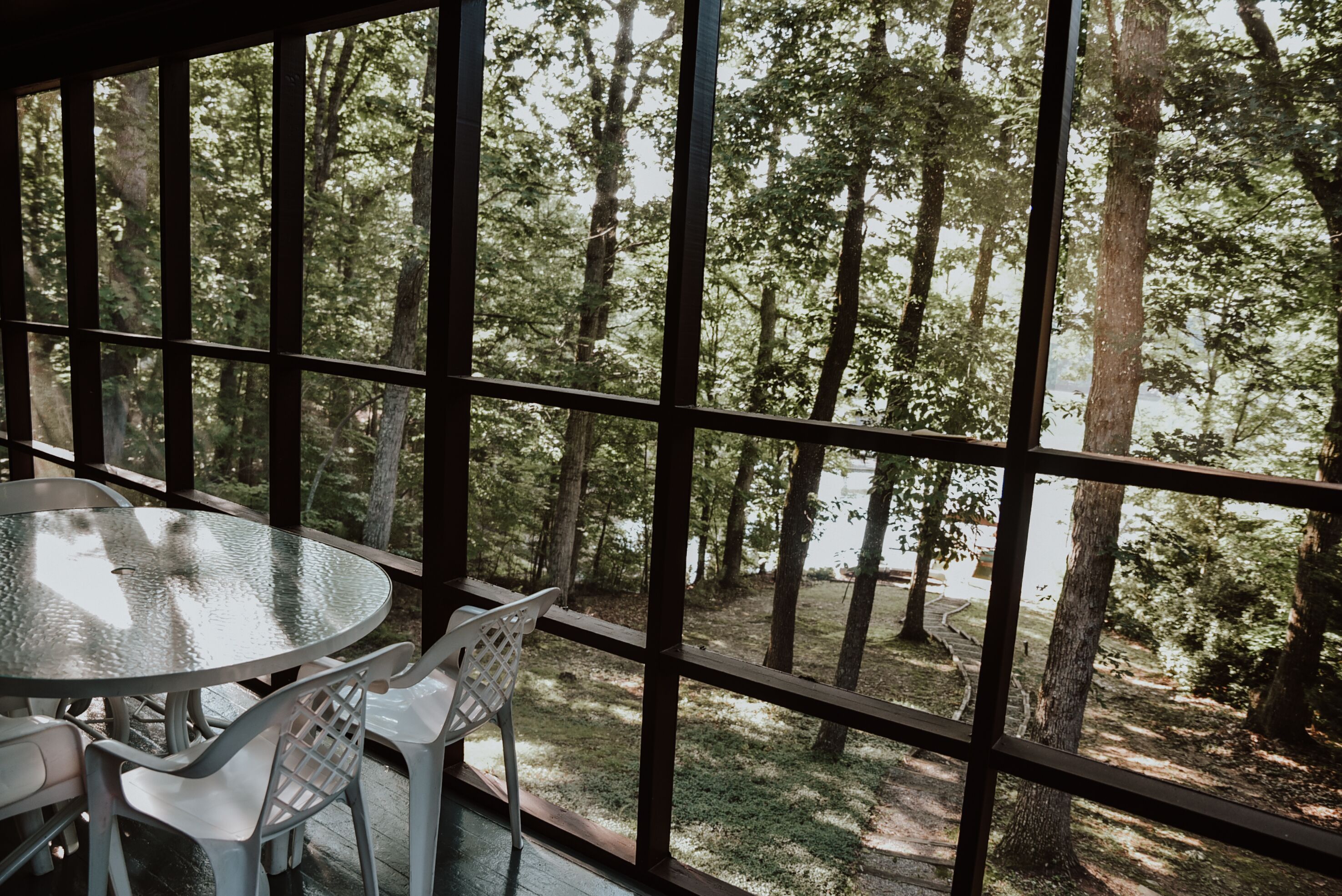 View from upstairs porch