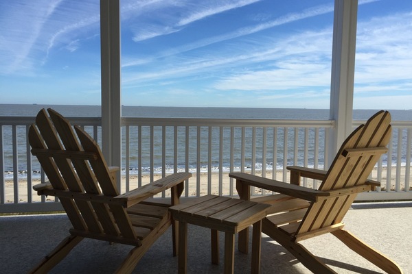 view from deck