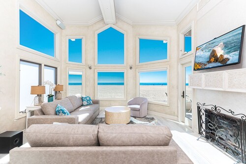Picture-Perfect Oceanfront Vacation Home | Custom Details Throughout | Wrap-Around Patio
