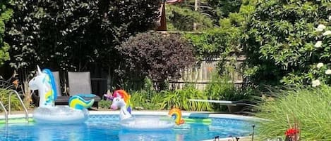 Una piscina climatizada