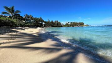 Sun loungers, beach towels