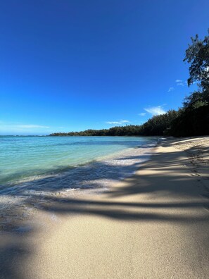 Sun-loungers, beach towels