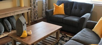 Maison propre, confortable et pratique de trois chambres