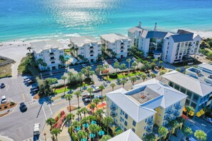 Exterior - GULF-FRONT, Cancellation, Balcony, Grill, Pool, Updated! (Santa Rosa Beach)