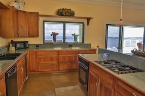 Fridge, microwave, oven, stovetop - Private Paradise! One level, panoramic views from every room! (ST Thomas)