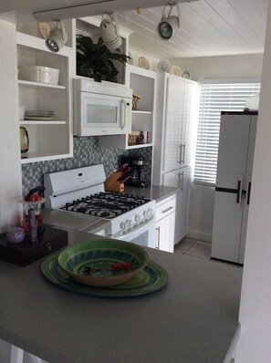 Fridge, microwave, oven, stovetop - Captains View Nestled on the Beach  (Abaco)