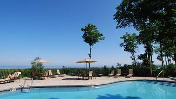 Indoor pool, a heated pool