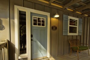 Exterior detail - 2Bd/1Ba ,opt'l +1Bd/1Ba, stream/waterfall/firepit, in Cashiers. Pet Friendly, (Cashiers)