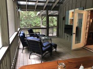 Interior - 2Bd/1Ba ,opt'l +1Bd/1Ba, stream/waterfall/firepit, in Cashiers. Pet Friendly, (Cashiers)
