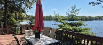 LAKEFRONT ⛵10KAYAKS !!🚣, 3SUP BOARDS, 2BOATS, 13🚴♂️, pa, gateway, nyt og slapp av!