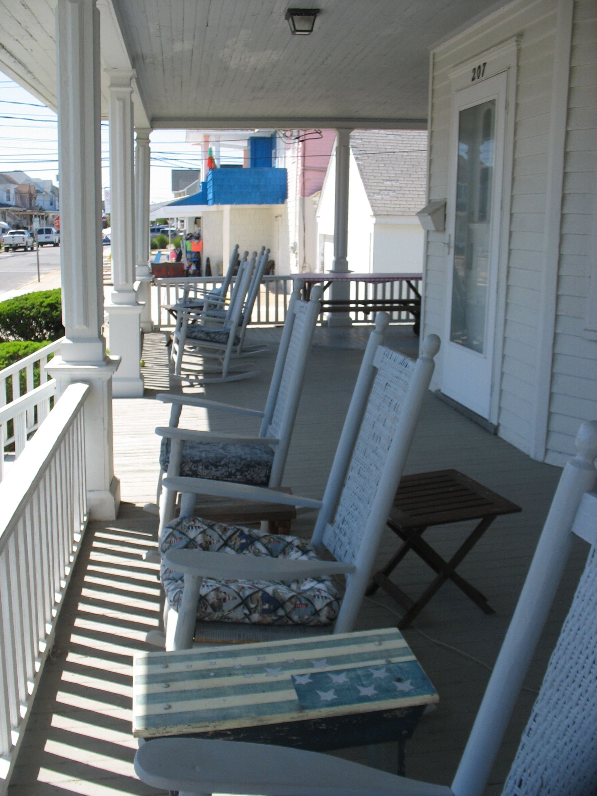 Best Family Friendly Porch In The Wildwoods, A Few Blocks To Beach