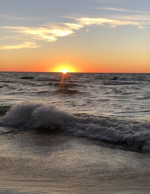 Our associations private , sandy Lake Michigan Beach