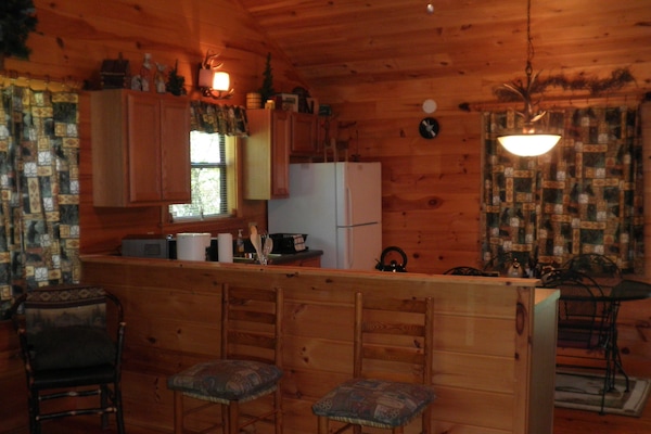 Kitchen and dining area