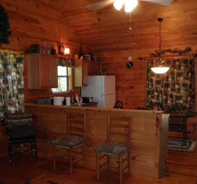 Nottely River Cabin- Fishing-Vogel St. Park
Union County, GA STR License#004814