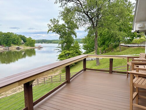 Lake House sur le lac Chickamauga / quai privé / rampe de bateau privé
