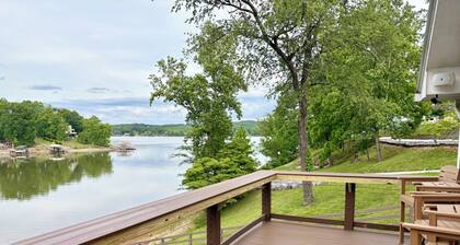 Lake House sur le lac Chickamauga / quai privé / rampe de bateau privé