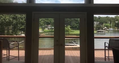 Lake House sur le lac Chickamauga / quai privé / rampe de bateau privé