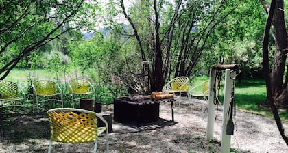 Swan Valley Palisades Creek Retreat. Enjoy the creek right out your front door!