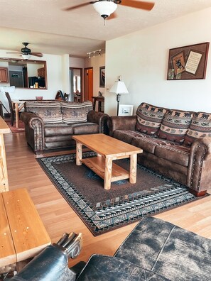 TV, peis og DVD-spiller