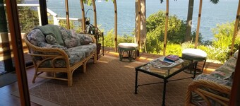 Port Ludlow, Highbank Waterfront Home con magníficas montañas y vistas al agua