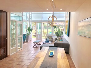 Uitzicht vanuit accommodatie