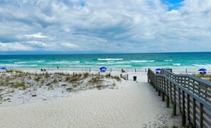 Accommodatie ligt op het strand