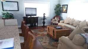 TV, video games, DVD player