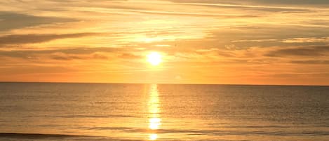 På stranden, liggestole