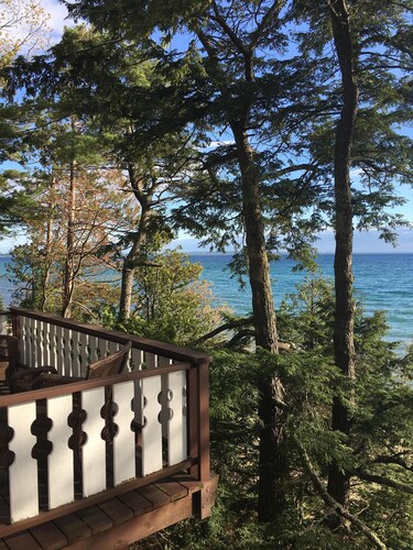 Älä missaa tätä; Lake Michigan kauniissa eristäytynyt metsä.