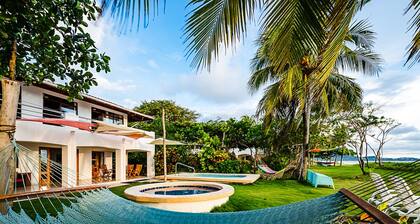 Beachfront Villa in Playa Grande: Private Pools, Family-Friendly, On-site Staff