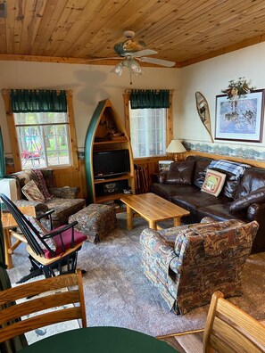Smart TV, video games, DVD player, stereo