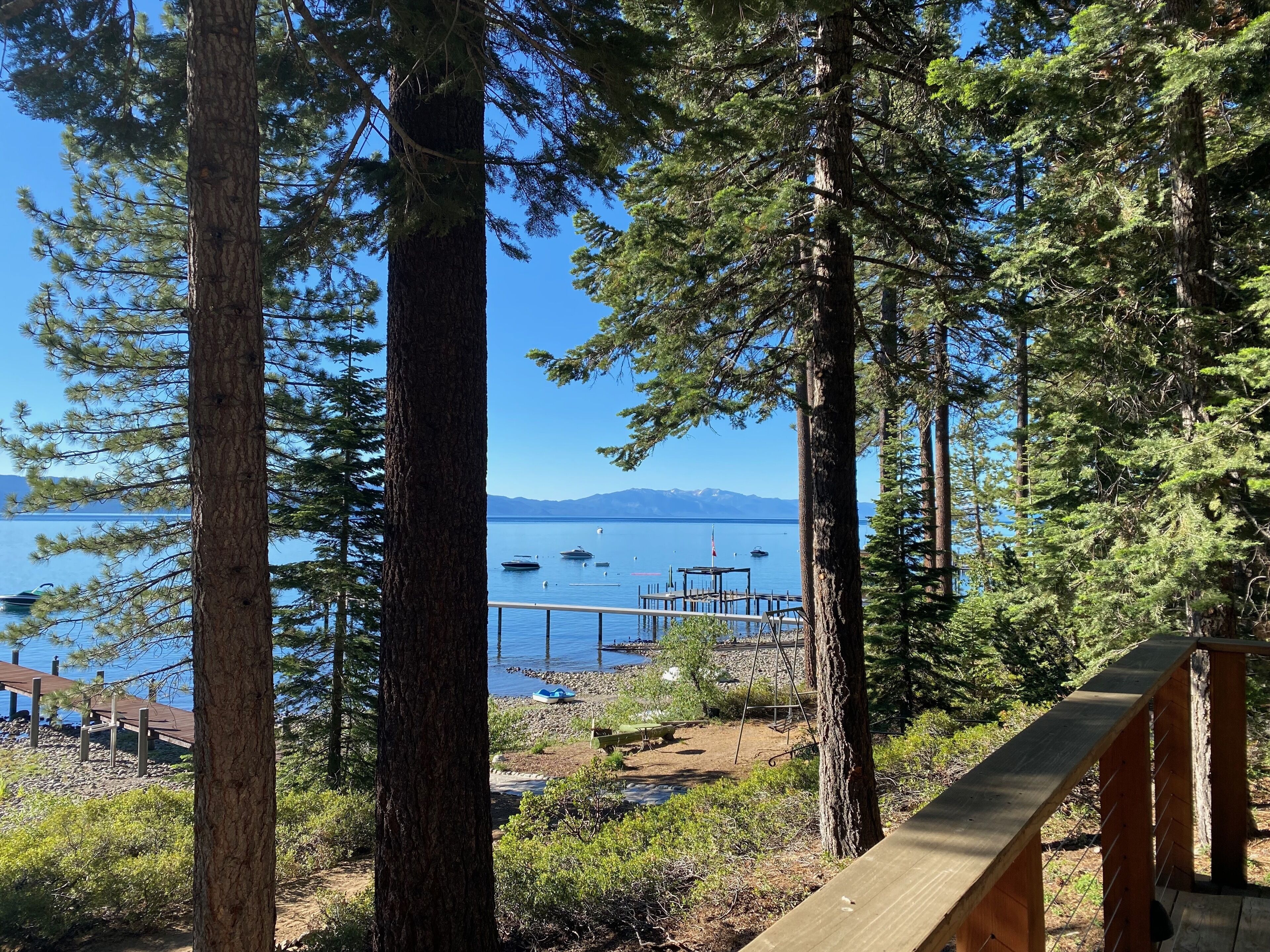 Classic Lakefront Tahoe Cabin!