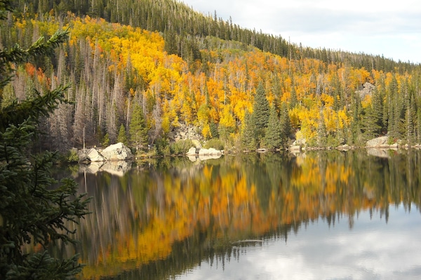 Bear Lake in the fall.