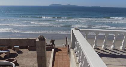 Spacious Oceanfront home with private access to the beach in a gated community.