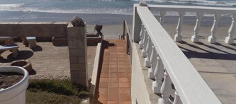 Spacious Oceanfront home with private access to the beach in a gated community.