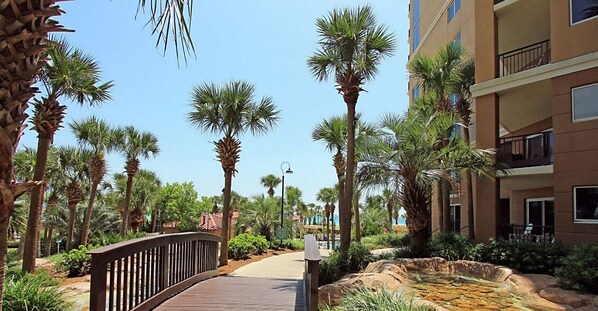 Enceinte de l’hébergement