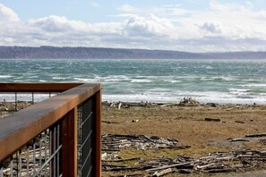 På stranden, badehåndklæder
