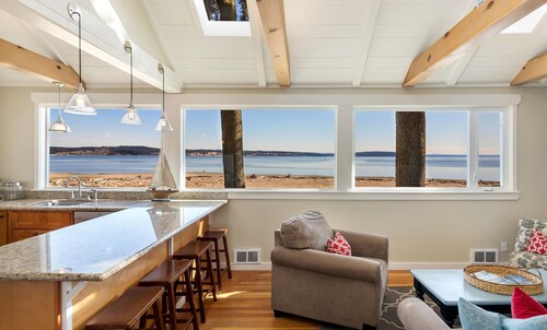 Private Whidbey Island Waterfront Beach Cabin