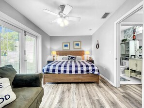 1 soverom, strykejern/-brett, wi-fi og sengetøy