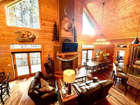 تلفزيون، مدفأة