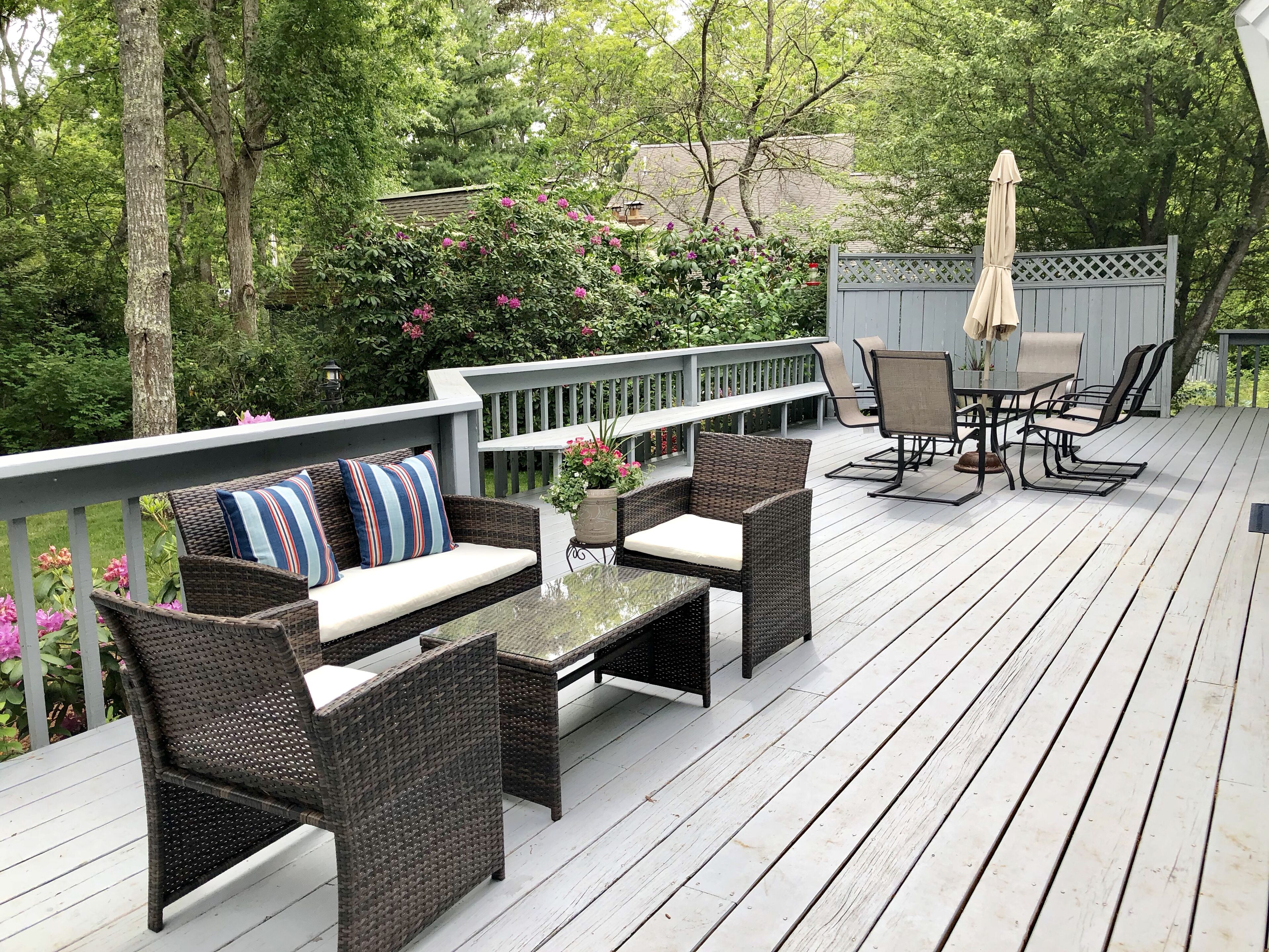 Patio with grill